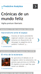 Mobile Screenshot of cronicasdeunmundofeliz.com